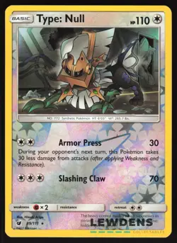 Type: Null - 89/111 - Reverse Holo Holo Rare - Crimson Invasion - Pokemon Card - Image 1