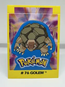 GOLEM - GOLD - NAVARRETE KANTO BUILDABLE CARD 2000 - POKEMON - Image 1