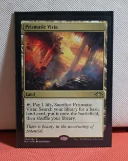 Magic the Gathering Prismatic Vista Modern Horizons Regular Rare Card NM - Image 1