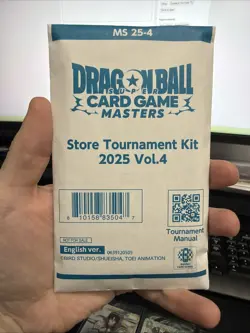 Dragon Ball Super Card Game Masters - Store Tournament Kit 2025 Vol 4 - Sealed - Image 1