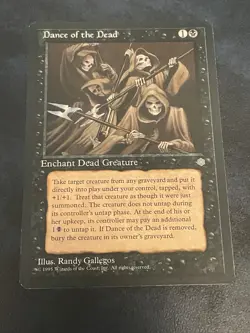 Dance of the Dead Ice Age MTG Magic The Gathering Card LP - Image 1