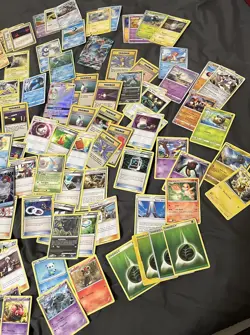 Vintage Pokemon Card Lot WOTC EX Series DAMAGED ITEMS MISCELLANEOUS Pokemon Holo - Image 3