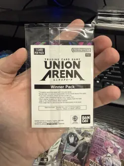 Aoshi Shinomori (014) (Winner) - Union Arena Promotion Card Sealed - Image 2