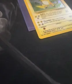 Pokemon Base Set Raichu Holo Rare TCG Card Moderately Played - Image 4