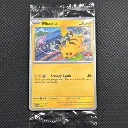 Pikachu SVP190 - Promo - 2024 World Championships Pokemon Card SEALED - Image 1