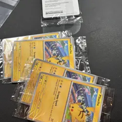 Pikachu SVP190 - Promo - 2024 World Championships Pokemon Card SEALED - Image 2