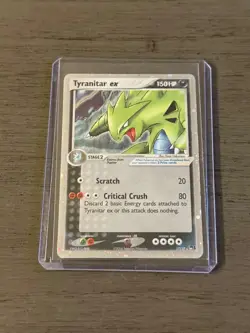 Tyranitar EX Pop Series 17/17 - Pokemon TCG Card - Holo Rare Promo LP Condition - Image 5