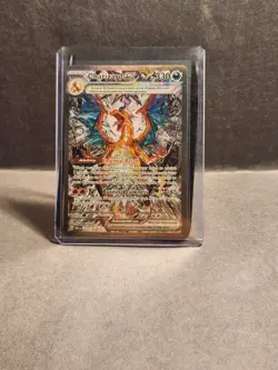 Pokemon TCG Charizard EX Sir Obsidian Flames 223/197 Full Art Secret Rare Card - Image 1