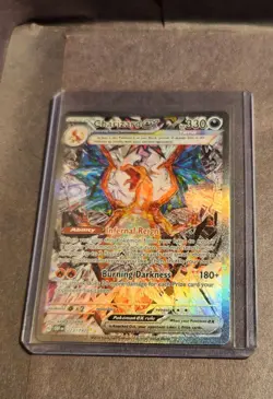 Pokemon TCG Charizard EX Sir Obsidian Flames 223/197 Full Art Secret Rare Card - Image 2