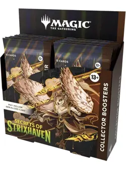Magic: The Gathering Secrets of Strixhaven Collector Booster Box Sealed PRESALE - Image 1