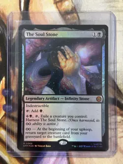 MTG The Soul Stone #0066 Spider-Man Marvel English FOIL - Pack Fresh NM/M 🔥 - Image 3