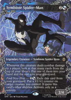 Symbiote Spider-Man (Borderless) Marvel's Spider-Man Regular - Image 1