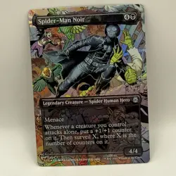 Lot of 5 MTG FOIL Universes Beyond: Spider-man 2099 Peni India Arana Noir - Image 5