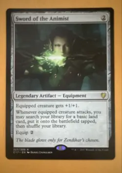 Sword of the Animist Commander 2017 Regular - Image 1