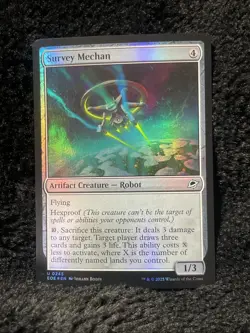 Survey Mechan Edge of Eternities Foil Magic The Gathering #245 - Image 1
