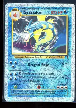Pokemon Gyarados TCG Reverse Holo Rare Card 12/110 Legendary Collection [MP+] - Image 1