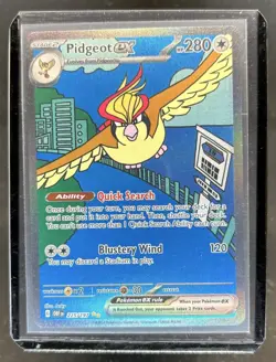 2023 Pokemon SV Obsidian Flames Pidgeot ex Special Illustration Rare #225/197 - Image 1