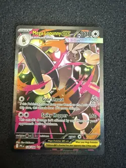 Pokemon TCG Mega Lopunny Ex 128/094 Full Art - Image 1