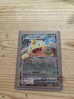 Pokemon TCG Me03: Perfect Order Meowth Ex 062/088 Double Rare Holo English NM - Image 1