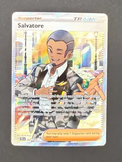 Salvatore 202/162 Temporal Forces Ultra Rare Pokemon TCG NM/M - Image 1