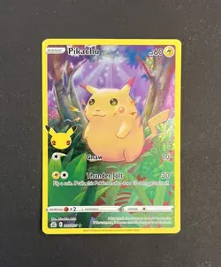 Pokemon TCG Pikachu 005/025 Celebrations Holo LP - Image 1