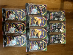 Pokemon TCG Vivid Voltage Sleeved Booster Pack Lot of 10 Factory Sealed - Image 1