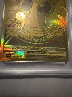 2025 Pokemon Mega Charizard X ex #130 Mega Hyper Rare PSA 9 Phantasmal Flames - Image 2