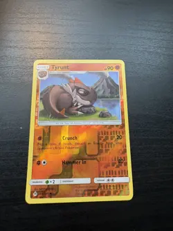 Pokemon - Tyrunt Reverse Holo Uncommon 68/131 2018 - SM-Forbidden Light - Image 1