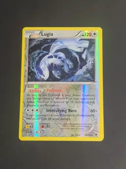 Pokemon TCG - Lugia - 78/124 - XY Fates Collide - NM Reverse Holo Rare (2016) - Image 1