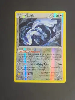 Pokemon TCG - Lugia - 78/124 - XY Fates Collide - NM Reverse Holo Rare (2016) - Image 2