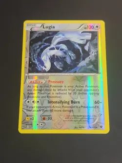 Pokemon TCG - Lugia - 78/124 - XY Fates Collide - NM Reverse Holo Rare (2016) - Image 3