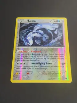 Pokemon TCG - Lugia - 78/124 - XY Fates Collide - NM Reverse Holo Rare (2016) - Image 5