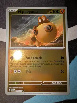 Hippopotas 039/088 Common Perfect Order Pokemon Reverse Holo Near Mint - Image 1