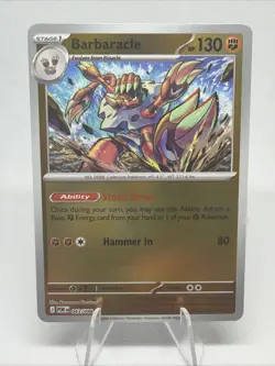 Barbaracle - Reverse Holo - Perfect Order Pokemon - EN Unplayed NEW NM!! 043/088 - Image 1