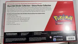 Pokemon Black Bolt and White Flare Binder + Poster Collection Sam's Club Bundle - Image 2