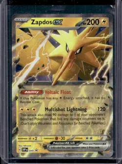 2023-25 Pokemon SV Black Star Promos Zapdos ex #049 - Image 1