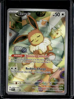 2023-25 Pokemon SV Black Star Promos Eevee Full Art #173 - Image 1