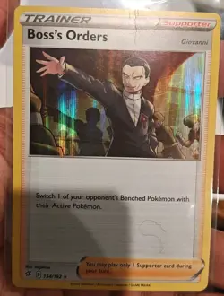 Pokemon Boss's Orders 154/192 Swsh02: Rebel Clash Holo - Image 2