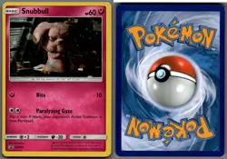 2019 Pokemon, Sun & Moon Promos, #SM200 Snubbull, Holo Black Star Promo - Image 1