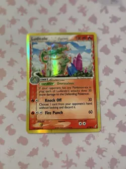 Pokemon TCG Ludicolo 6/100 Holo Rare Crystal Guardians LP - Image 1