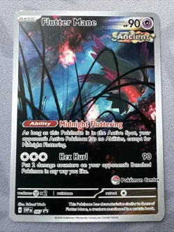Flutter Mane 097 (Pokemon Center Exclusive) - Stamped Promo Pokemon TCG - Image 3