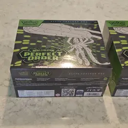 Pokemon Mega Evolution Perfect Order Elite Trainer Box Eng Lot of 2 NEW/ SEALED - Image 3