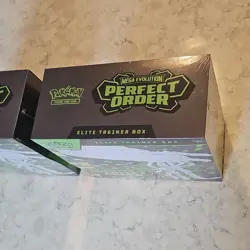 Pokemon Mega Evolution Perfect Order Elite Trainer Box Eng Lot of 2 NEW/ SEALED - Image 4