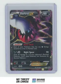 2012 Pokemon Black & White Promo Holo Darkrai EX #BW46 - Image 1