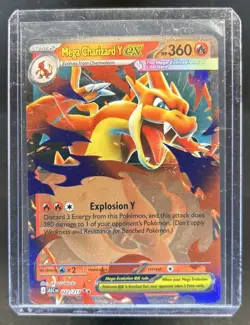 2026 Pokemon Ascended Heroes Mega Charizard Y ex Double Rare #022/217 - Image 1