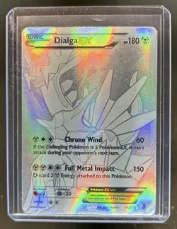 2014 Pokemon XY Phantom Forces Dialga EX #122/119 - Image 1