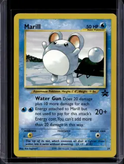 1999 Pokemon Wizards Black Star Promos Marill #29 - Image 1