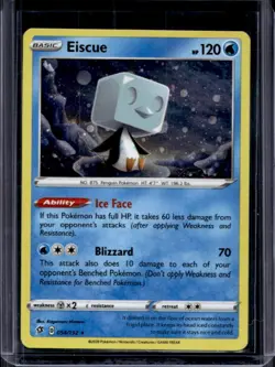 2020 Pokemon SWSH Rebel Clash Eiscue Holo #054/192 - Image 1