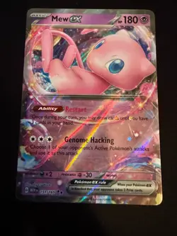 Pokemon TCG Mew EX 151/165 Double Rare SV: 151 - Image 1