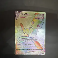 Pokemon Mew VMAX Swsh08 Fusion Strike 268/264 Secret Rare Full Art Holo HP 310 - Image 1